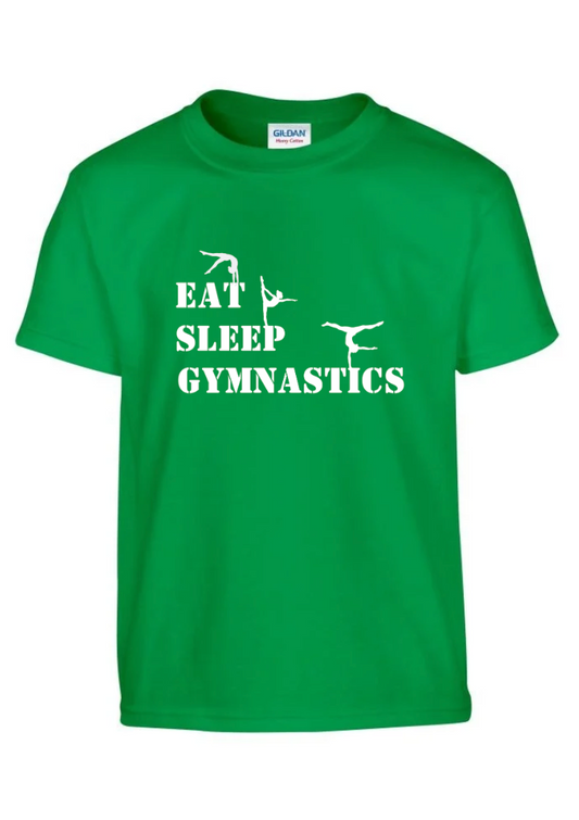 Eat, Sleep, Gymnastics T-Shirt - Other Options Available