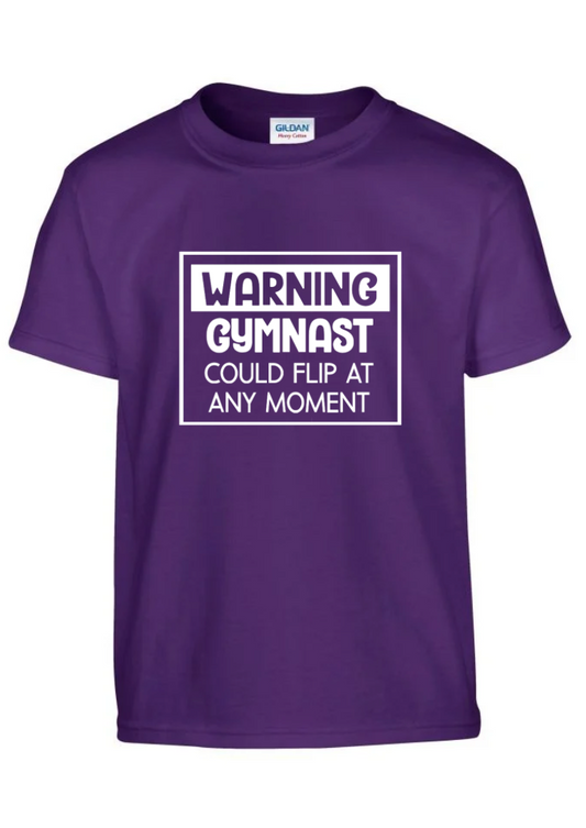 Warning Gymnast Could Flip At Any Moment (girl) - Other Options Available